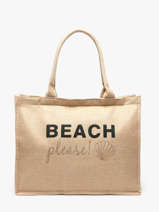 Schoudertas Plage Gerard pasquier Zwart plage P26045