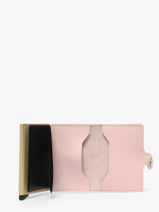 Kaarthouder Original Leder Secrid Roze original MO-vue-porte