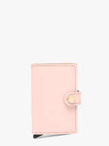 Kaarthouder Original Leder Secrid Roze original MO