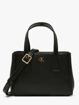 Handtas Ck Mini Calvin klein jeans Zwart ck mini 4F3520G