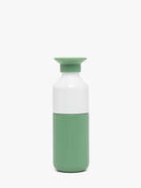 Drinkfles Steel 350 Ml Dopper Groen steel STEEL350