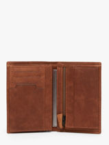 Portefeuille Leder Serge blanco Bruin brooklyn BRO21019-vue-porte
