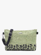 Cross Body Tas Kailani Papier Les tropeziennes Geel kailani TZ04