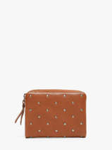Portefeuille Leder Biba Bruin wallet KAT2L
