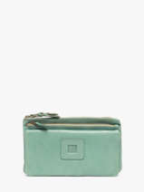 Portefeuille Leder Biba Blauw heritage BT34
