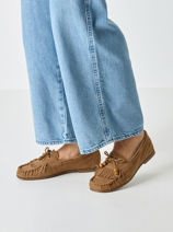 Mocassins Uit Leder Tamaris Bruin women 46-vue-porte