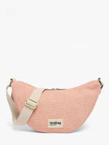 Cross Body Tas Tressage Katoen Hindbag Oranje tressage TS