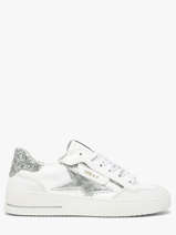 Sneakers Ale Uit Leder Semerdjian Wit women ALED611