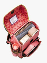 Rugzak 2 Compartimenten Jeune premier Roze daydream girls G-vue-porte