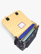 Boekentas It Bag Midi 2 Compartimenten Jeune premier Blauw daydream girls G-vue-porte
