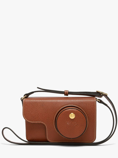 Longchamp Epure Cross bodytas Bruin