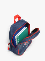 Rugzak 1 Compartiment Paris st germain Blauw psg 24BP201S-vue-porte
