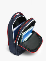 Rugzak 3 Compartimenten Paris st germain Blauw psg 26AP2043-vue-porte