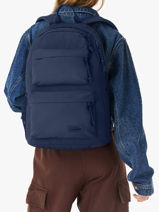 Rugzak 1 Compartiment Met 13" Laptopvak Eastpak Blauw double casual EK0A5B7Y-vue-porte