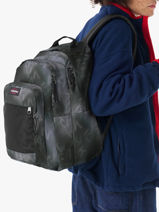 Rugzak 2 Compartimenten Met 15" Laptopvak Eastpak Grijs authentic EK0A5BKS-vue-porte