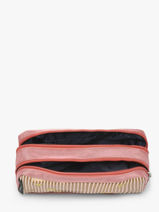 Pennenzak 2 Compartimenten Caramel et cie Roze boheme FI-vue-porte
