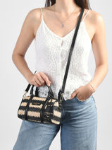 Cross Body Tas Mini Osier Italie Lancaster Veelkleurig mini osier italie 72-vue-porte