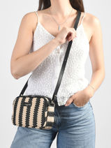 Cross Body Tas Mini Osier Italie Lancaster Veelkleurig mini osier italie 71-vue-porte