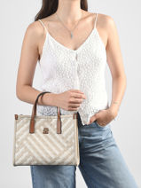 Handtas Th City Tommy hilfiger Beige th city AW18393-vue-porte