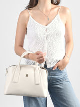 Handtas Th Essential Tommy hilfiger Beige th essential AW18532-vue-porte