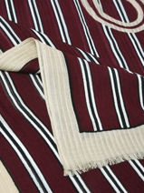 Sjaal Tommy hilfiger Rood th script AW18869-vue-porte