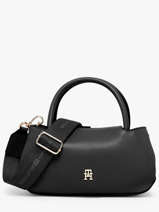 Handtas Th Logotape Tommy hilfiger Zwart th logotape AW18743