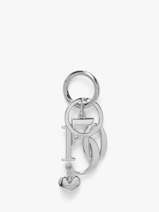 Sleutelhanger 150 Ans Metaal Lancel Zilver 150 ans A14371