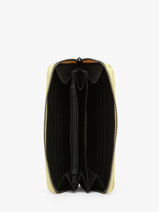 Portefeuille Caviar Leder Milano Geel caviar CA18115-vue-porte