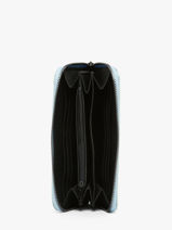 Portefeuille Caviar Leder Milano Blauw caviar CA18115-vue-porte