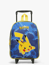 Rugzak Op Wieltjes 1 Compartiment Pokemon Blauw pokemon & friends 26KK204F