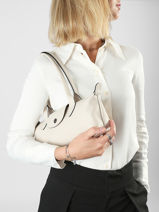 Longchamp Le pliage xtra Schoudertas Beige-vue-porte