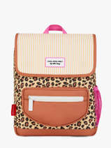 Rugzak Hello hossy Bruin cool kids S6