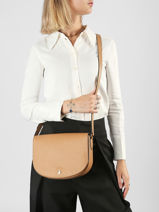 Longchamp Epure Cross bodytas Bruin-vue-porte