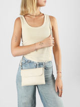 Cross Body Tas Grained Miniprix Beige grained H9158-vue-porte