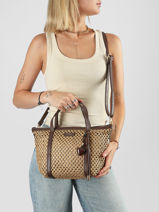 Handtassen St Tropez Miniprix Beige st tropez C1100-vue-porte