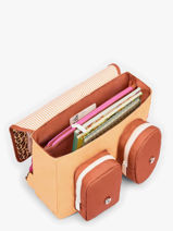 Boekentas 1 Compartiment Hello hossy Beige cool kids 5-vue-porte