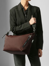 Longchamp Le pliage energy Cross bodytas Bruin-vue-porte