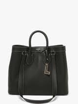 Schoudertas Belleville Leder Lancel Zwart belleville A14269