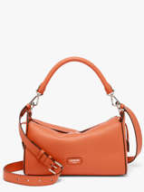 Cross Body Tas Louison Leder Lancel Oranje louison A14227