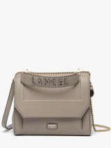 Handtas M Ninon Leder Lancel Beige ninon A09222