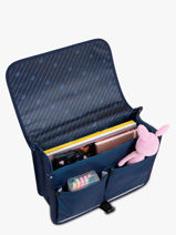Boekentas 2 Compartimenten Cabaia Violet school S-vue-porte