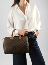 Handtassen Second Life Louis vuitton Bruin second life VI0912-vue-porte