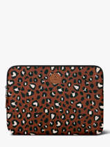 Laptophoes Met 16" Laptopvak Cabaia Rood accessoire SLEEVE16