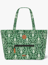 Schoudertas A4 Formaat Adventurer Gerecycleerd Polyester Cabaia Groen adventurer TOTEBAGL