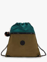 Rugzak Kipling Groen back to school K09487
