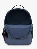 Rugzak 2 Compartimenten Met 15" Laptopvak Kipling Blauw back to school KI6350-vue-porte