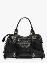 Schoudertas A4 Formaat Nine Leder Milano Zwart nine NI24095O