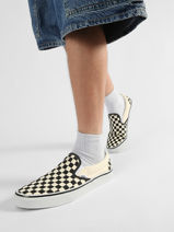 Sneakers Classic Slip-on Vans Zwart boy EYEBWW1-vue-porte