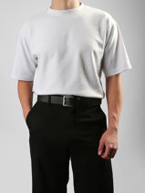 Riem Redskins Zwart belt VOICE-vue-porte