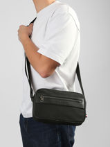 Cross Body Tas Tommy hilfiger Zwart th repreve AM14515-vue-porte